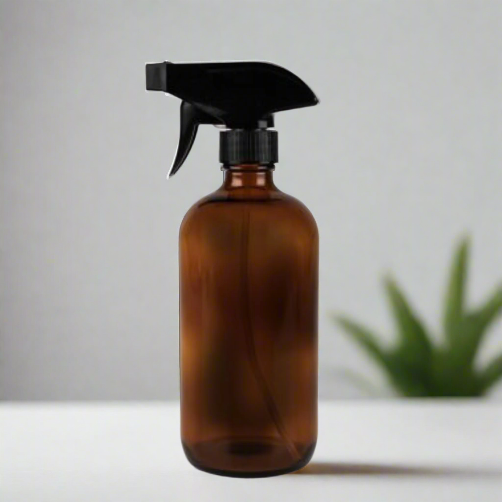 Amber Glass Spray Bottle - 500ml