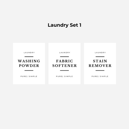 Laundry Labels