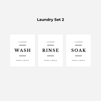 Laundry Labels