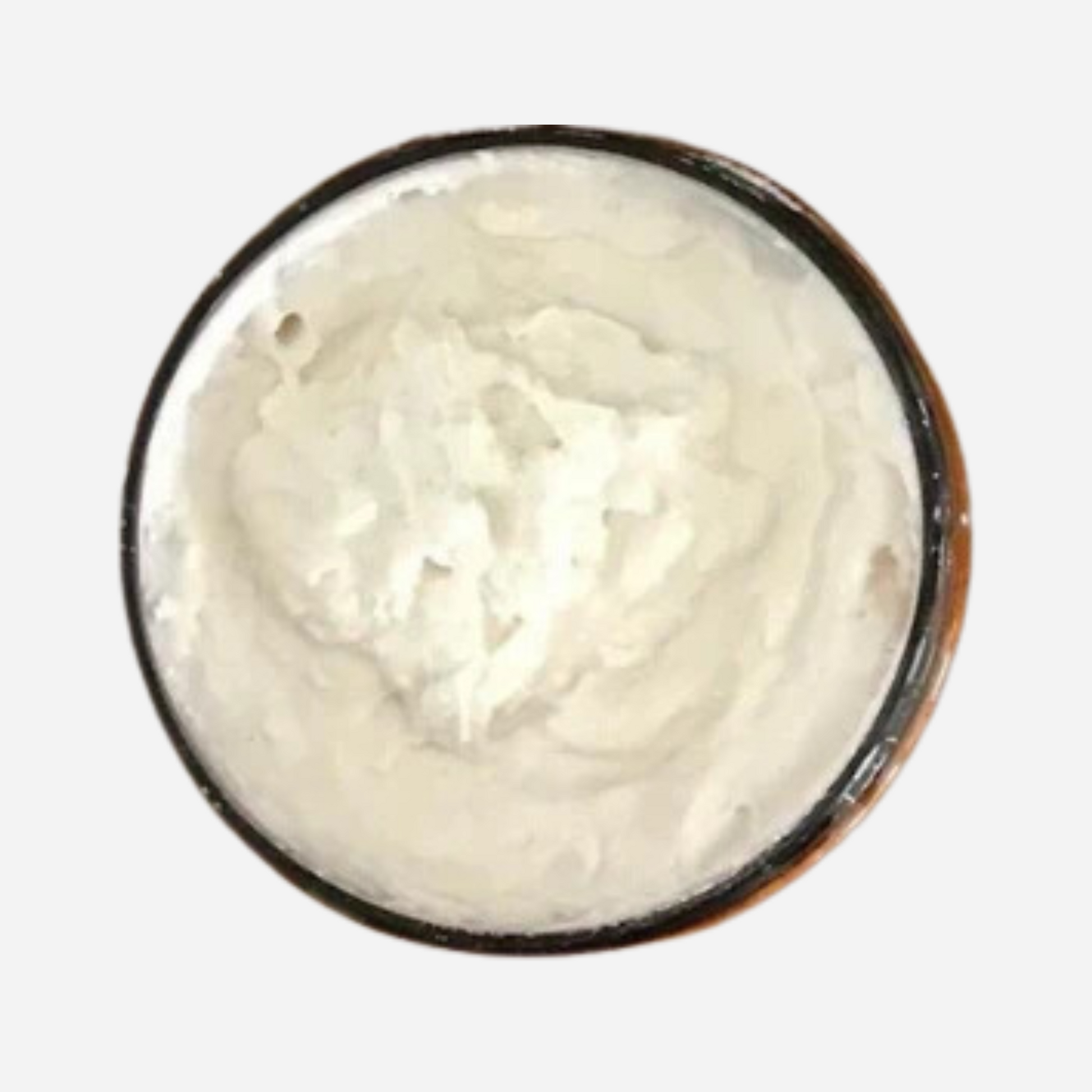 White cleaning paste that looks and feels like whipped buttercream made from eco friendly ingredients.